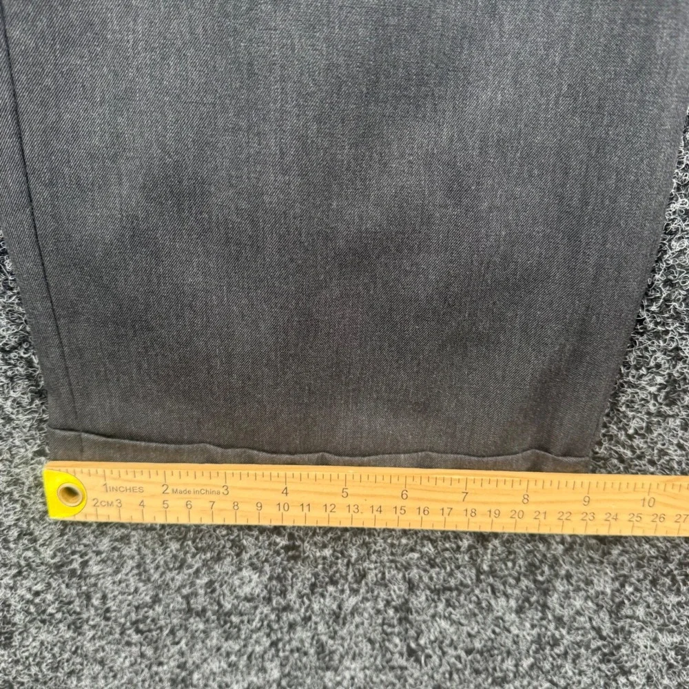 Brooks Brothers Madison Fit Pleated Wool Dress Pants Charcoal Gray 40x30 Cuffed